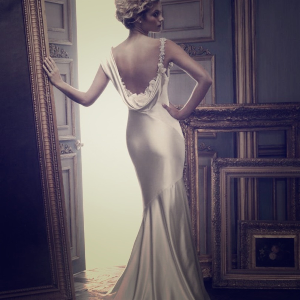 Casablanca CB Couture Wedding Dress B055 NWT sz4-6